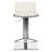 Barber Swivel Upholstered Adjustable Height Counter Stool with Metal Frame-2005715502