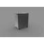 15.9'' Wide 3 -Drawer Mobile File Cabinet-55331968