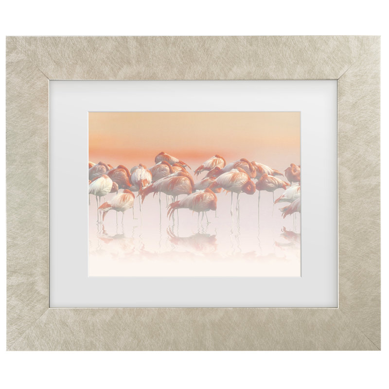 Œuvre encadrée «ologa bolognaise », H 14,5 po x l 17,5 po