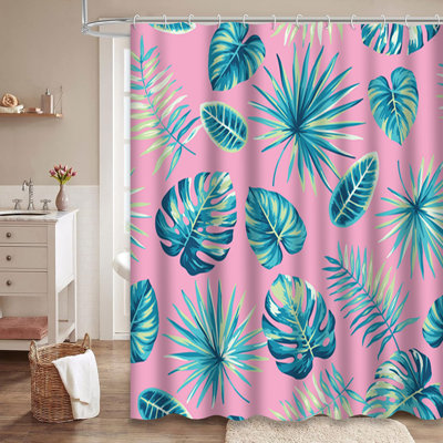 Rideau de douche Tropical Jungle