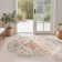 Medallion Non Slip Washable Rug(Orange)