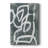 Chalk Line I -Custom Wrapped Gallery Cavas