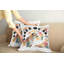 Ambesonne Leopard Throw Pillow Covers 2 Pack 24"x24" Coral Rose and Pale Teal-99021650-99021651