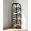 121 cm H x 30 cm W Corner Bookcase