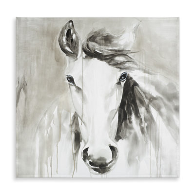 Minimalist Farm Animals Tablecloth - Beautiful Abstract Horse
