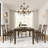 Rectangular Extendable Solid Wood Dining Table-280776653