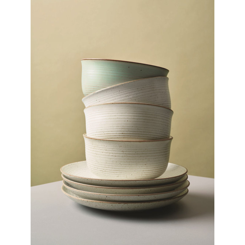 Nature Stoneware Dinner Plate, Beige/Sand