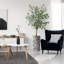 Arbre artificiel dans un pot de fleurs moderne, faux arbre en soie d'eucalyptus (décoration en pot et arbre)-1405887913-1378564217