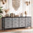 12-Drawer Dresser Chest of Drawers, Large Storage Dresser Cabinet/ TV Stand for 65-80" TV-64384710