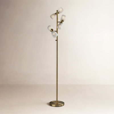 Roselyn Charli 64.75" Tree Floor Lamp