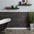 Palisade 23.2 in. x 11.1 in. Interlocking Vinyl Wall/Backsplash Panels in Ashen Slate (10 Pack)-173962804