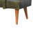 Solid Wood Bench with Nailhead Trim-796138025