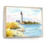 " Lighthouse On A Distant Seashore " Painting Print-67353248-67353249