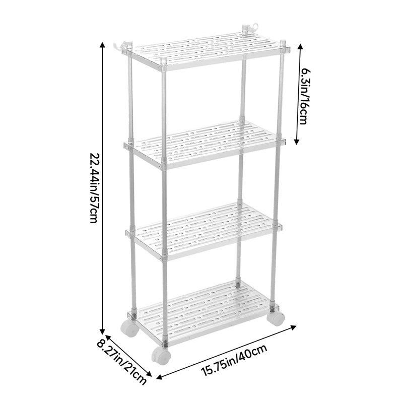 Plastic / Acrylic Bathroom Shelves