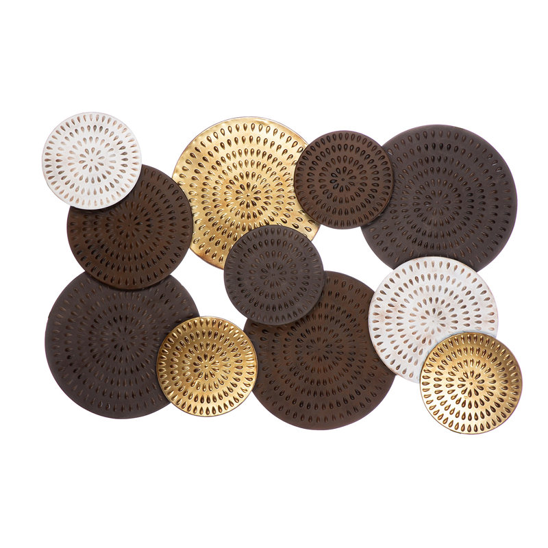 Handmade Abstract Wall Decor on Metal