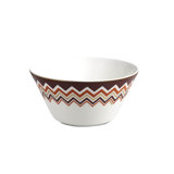 Missoni Fruit Bowls ICONIC Set of 2 diam. 5 in, H 2.5 in