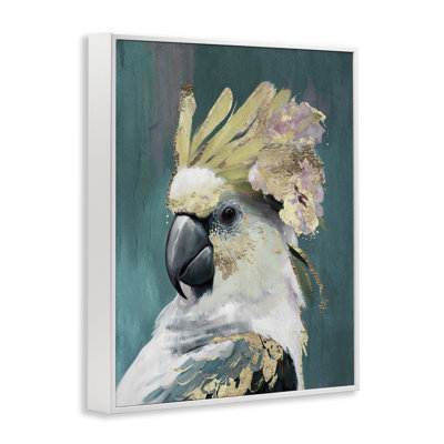  Cockatoo with Accents Framed Giclee Art by Svetlana Aleynikova