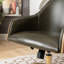 Chaise de bureau rembourrée en cuir véritable-1121318807