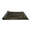 Tapis jaune/noir tissé à la machine-300465374