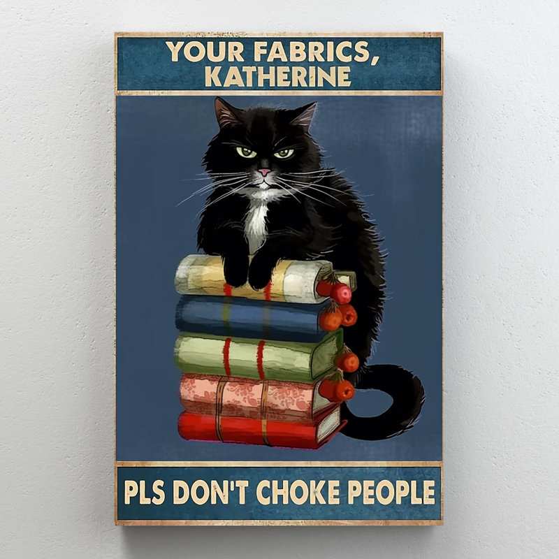 «Duante Your Fabrics Katherine», impression sur toile, H 36 po x l 24 po x P 1,25 po