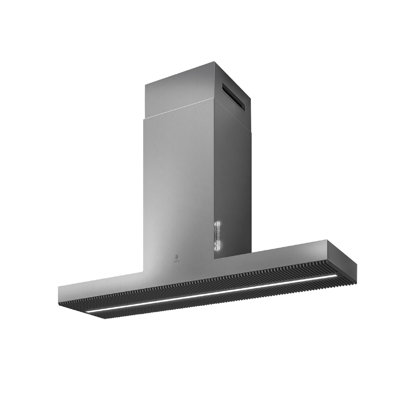 Elica 48" 600 CFM Convertible Island Range Hood with Mesh Filter