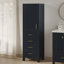 Armoire à linge en bois massif Amariani-535893121