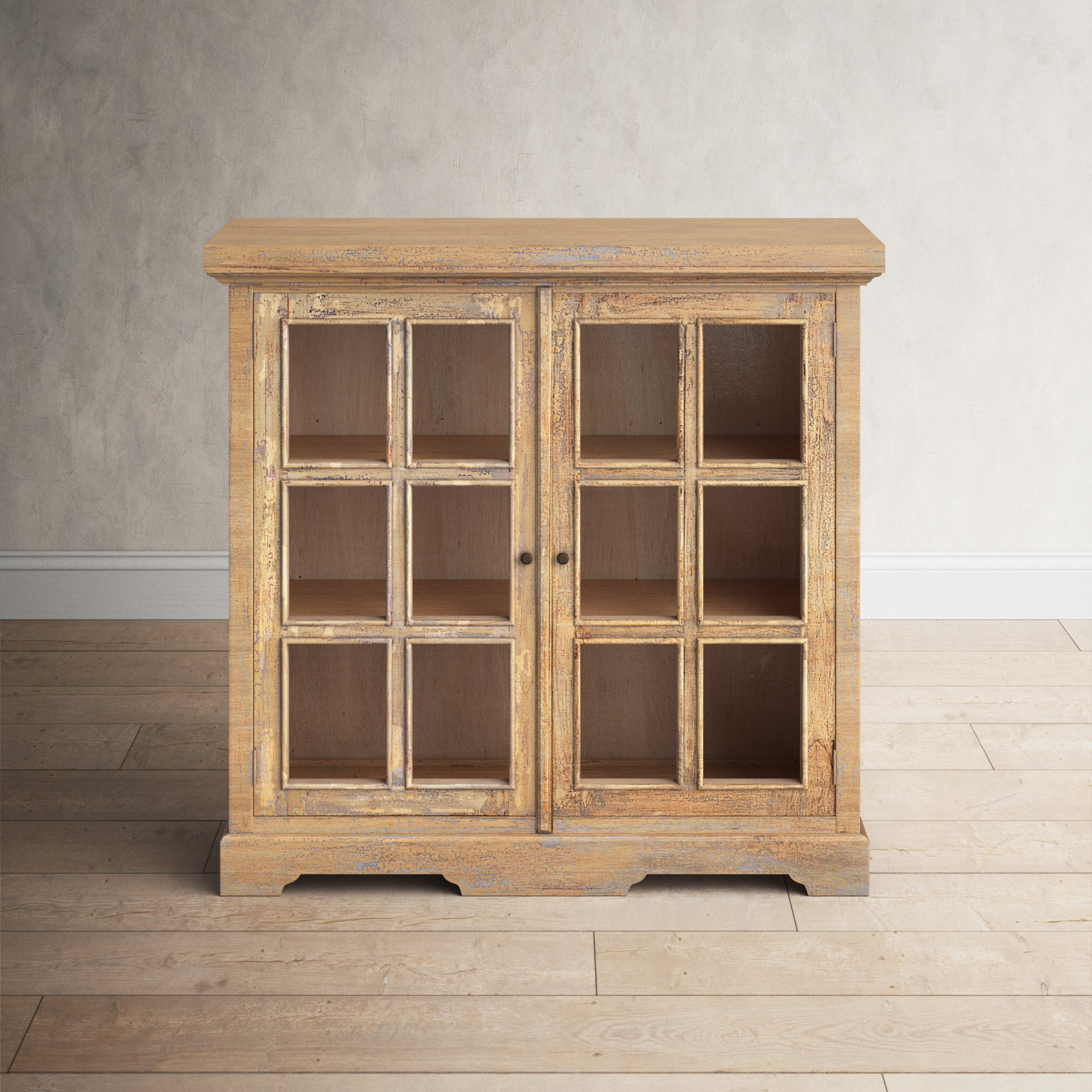 Amott Solid Wood Storage Cabinet & Reviews