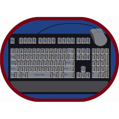 Tapis éducatif avec connexion pour clavier