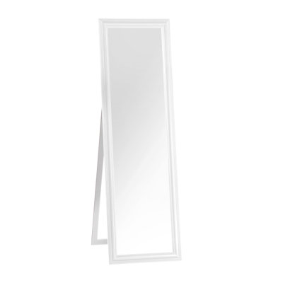 Wood Floor Mirror