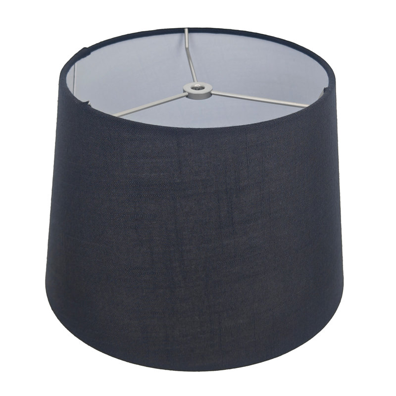 Abat-jour, Noir, 11 po en haut X 13 po en bas X 8,5 po incliné