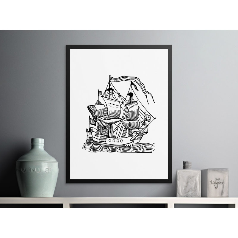 Conde Single Picture Frame Print, 40.64 cm H x 30.48 cm W