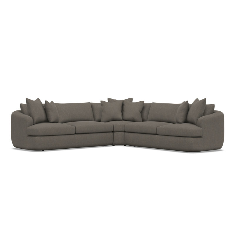 Jules Fabric 3 Pc Sectional, 1583-022