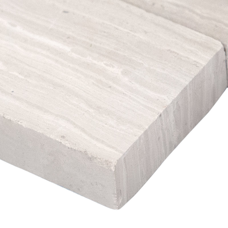 Tivoli Sand 4.5 in. x 9 in. Honed Marble Ledger Panel Corner Wall Tile