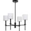 Nouveau lustre traditionnel à quatre lumières Adbiel-1256693056