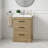 Estebana 24" Single Bathroom Vanity With Two Drawers and Ceramic Top-1715903136