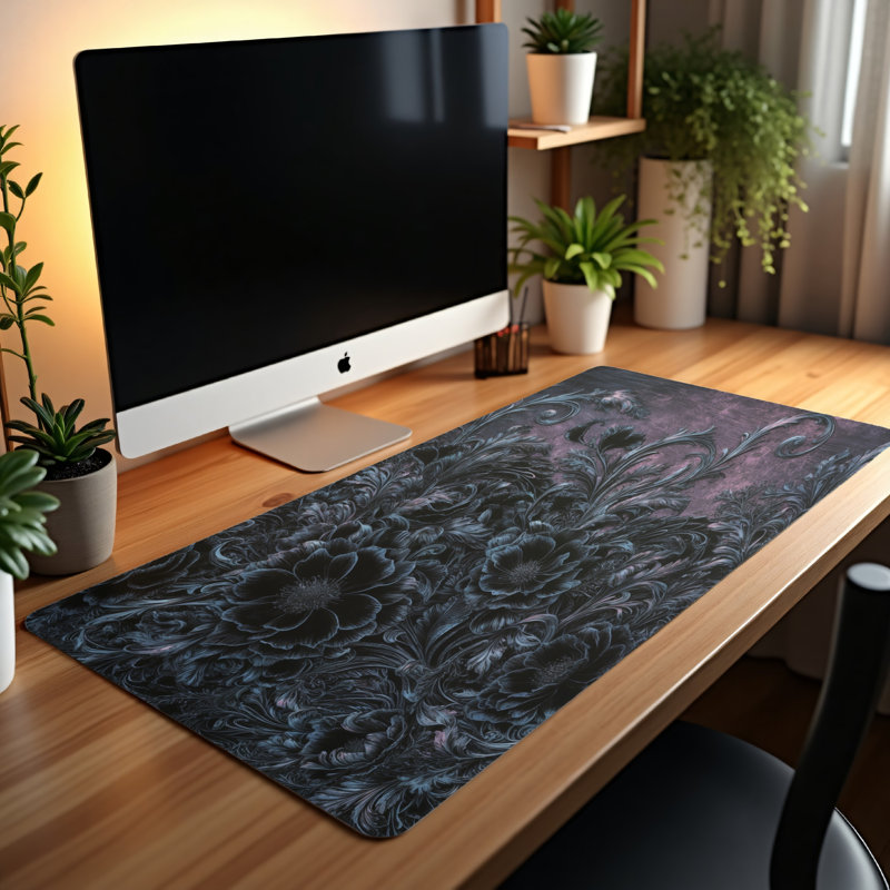 Polyester Desk Pad, 14.4x12.1