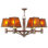Greenbriar Oak 6 - Light Chandelier