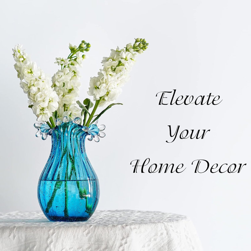 8inch  Glass Bubble Vase