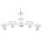 5Pcs Crystal Cake Holder Dessert Table Display-299837194