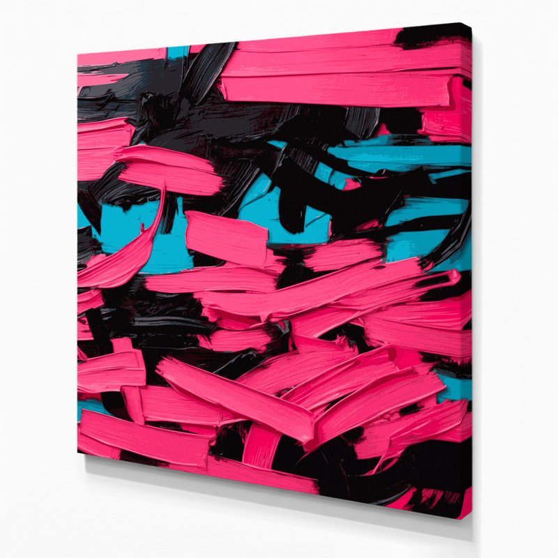 Art mural sur toile Neo Expressionism 8, H 12 po x l 12 po