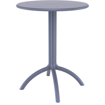 Round Outdoor Bar Table , 60cm cm W 60cm cm D