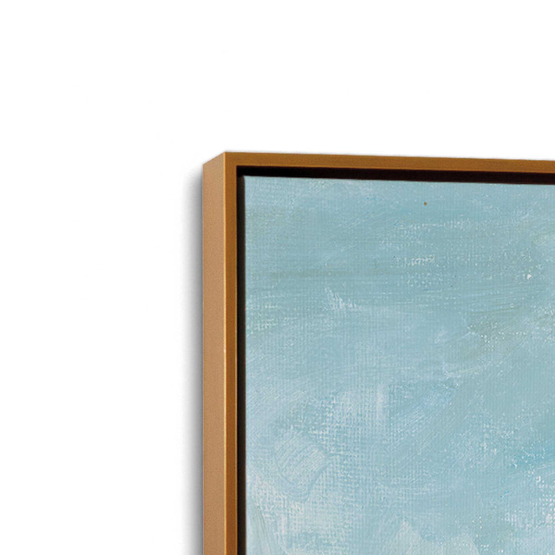 Windswept Waters II, reproduction sur toile dans un cadre, Or poli, H 18,75 po x l 12,75 po