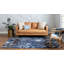 Tapis bleu Victorville-53962343