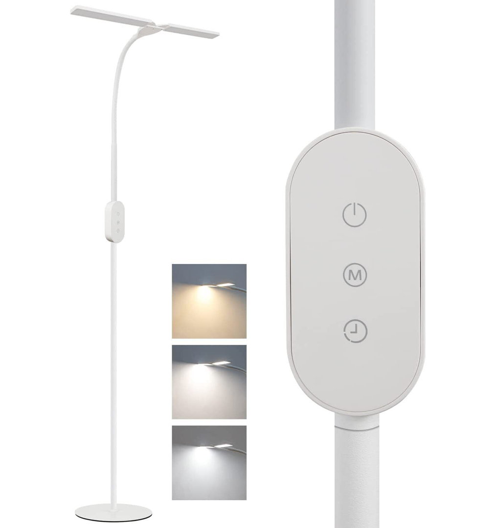 LED Stehlampe Dimmbar - 158CM einstellbar Touch mit Timer und Memory Funktion