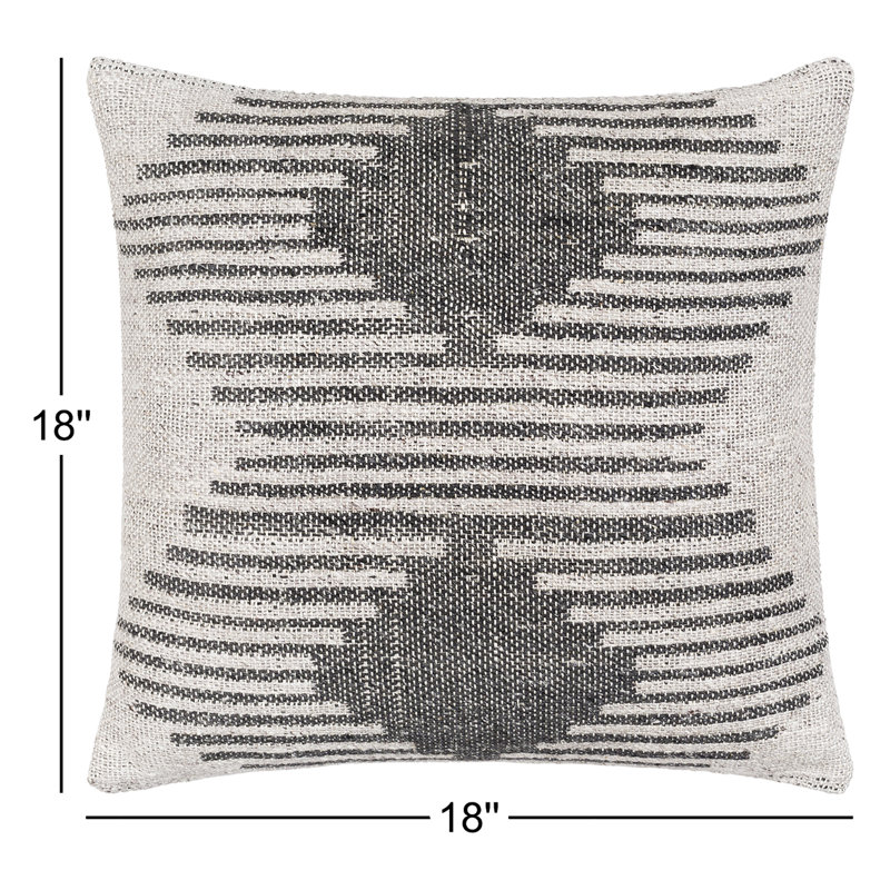 Coussin Mahala, H 18 po x l 18 po, Duvet
