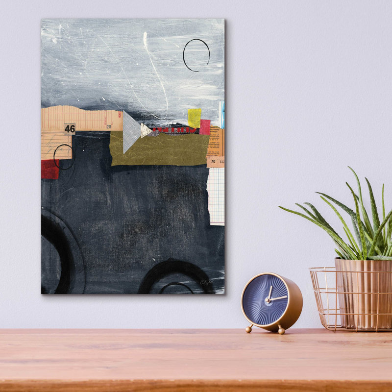 «Abstract 46» par Courtney Prahl, H 16 po x l 12 po x P 0,13 po