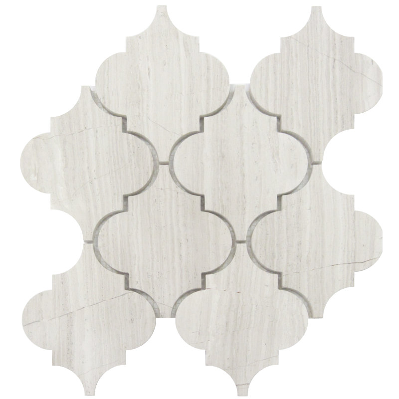 5" x 5" Marble Versailles Mosaic Wall & Floor Tile