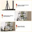 142.98 cm H x 101.52 cm W Steel Bookcase-1999185888