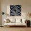 Art mural gris Op Op 77