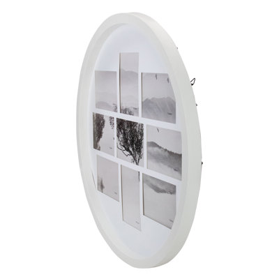 4" X 6" Plastic Collage Frame Set in White
